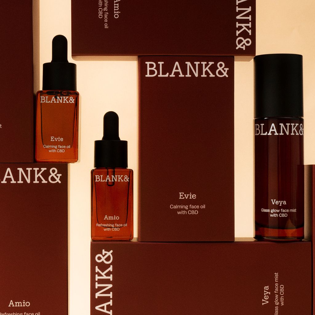 Blank& CBD kosmetiikkaa Suomesta