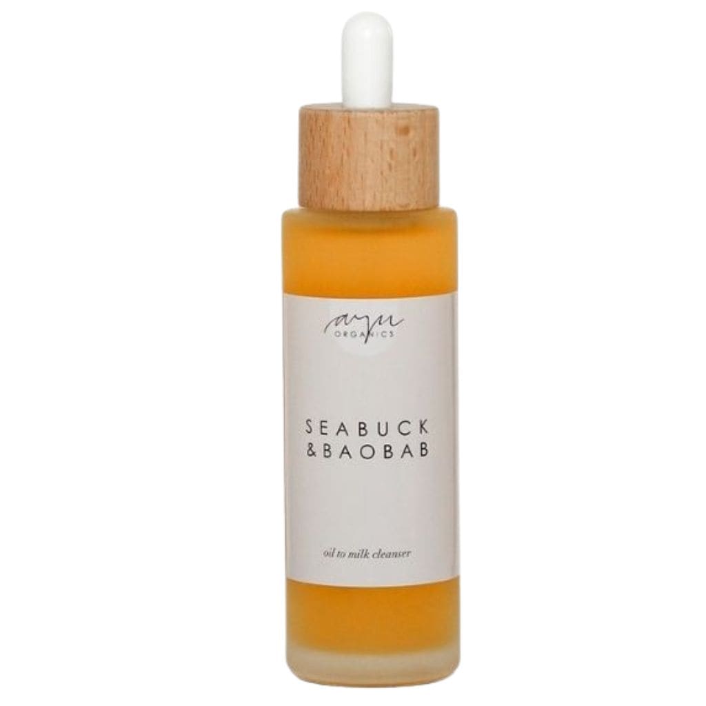 AYU Organics Seabuck & Baobab kasvojen puhdistusöljy 100ml