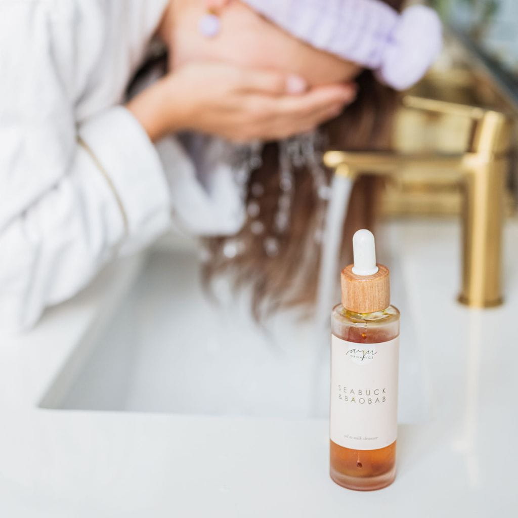 AYU Organics Seabuck & Baobab kasvojen puhdistusöljy 100ml