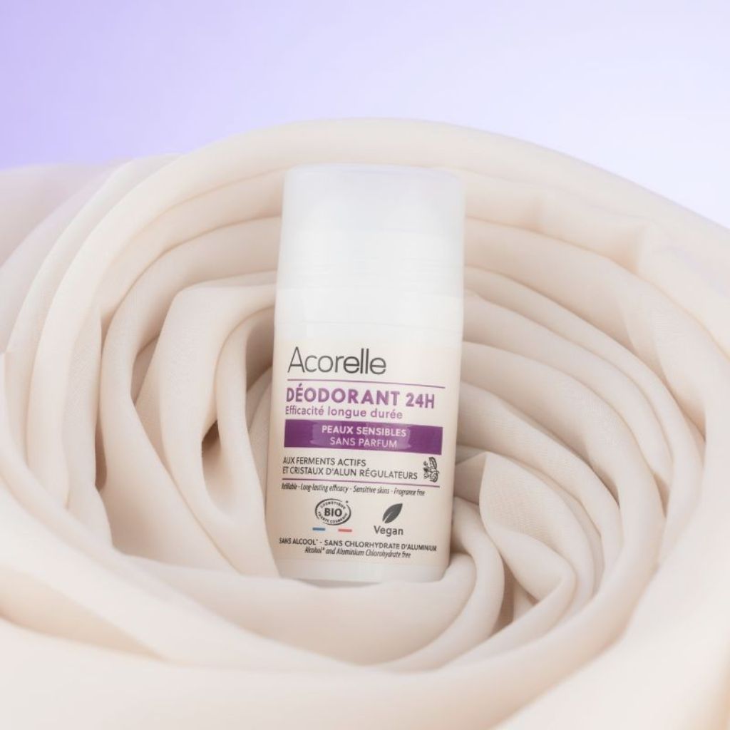 Acorelle Sensitive roll-on hajusteeton deodorantti 50ml