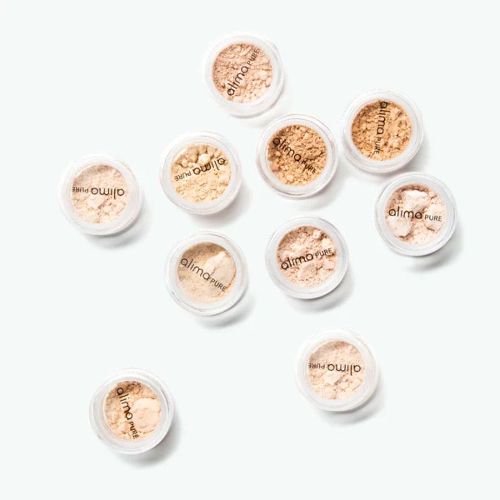Alima Pure Satin Matte Foundation mineraalimeikkipuuteri NÄYTEKOKO