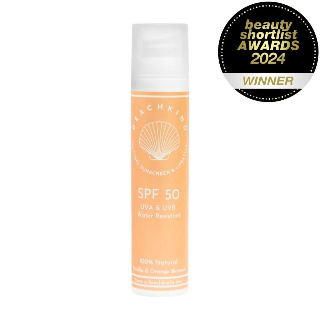 Beachkind Natural Sunscreen SPF50 aurinkorasva - Beauty Awards Winner 2024