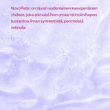Flow Cosmeticsin NovoRetinol on uudenlainen kasviperäinen retinoli.