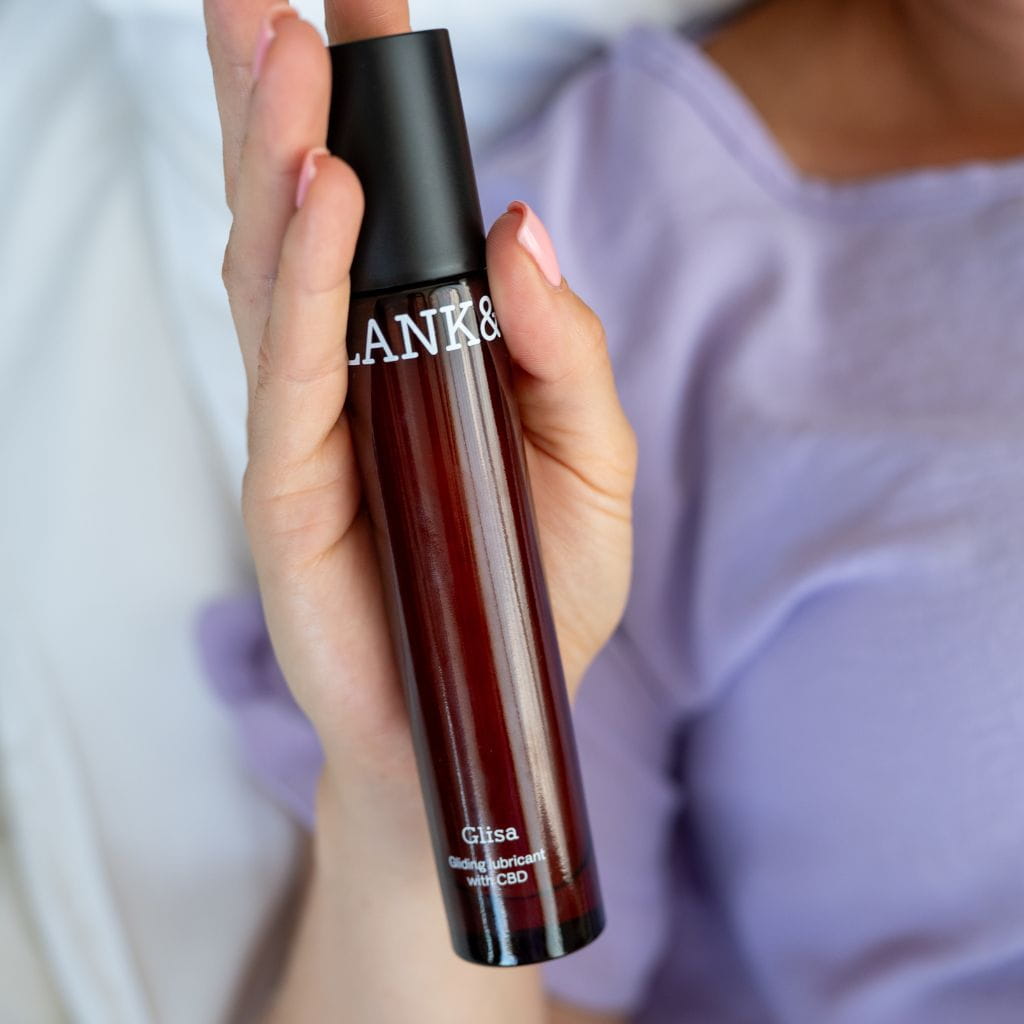 Anaali liukuvoide Blank& Glisa - Gliding lubricant with CBD 50ml