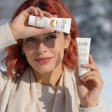Dhyvana sävyttävä aurinkovoide kasvoille SPF 50