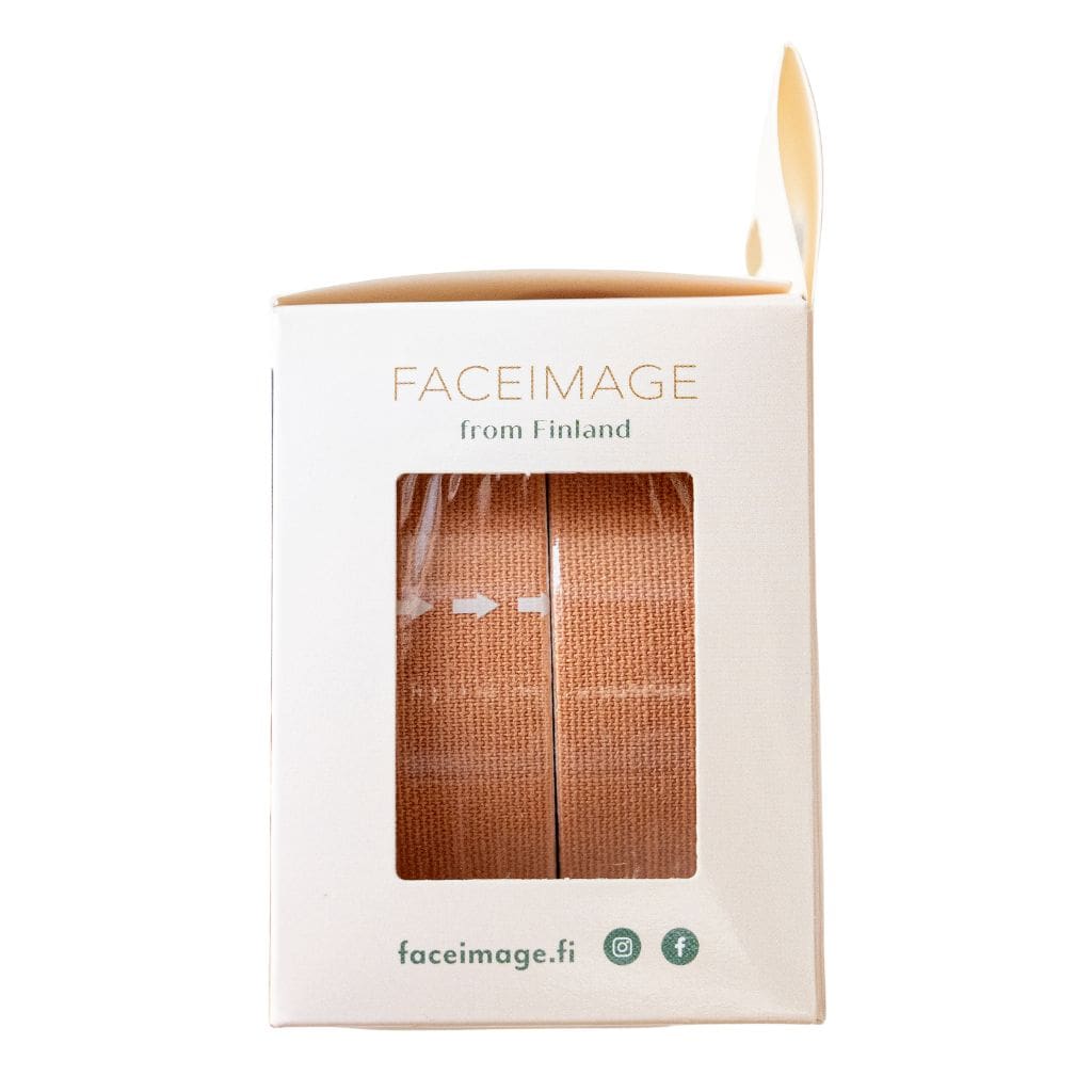Faceimage kinesioteippi kasvoille Regular - Beige