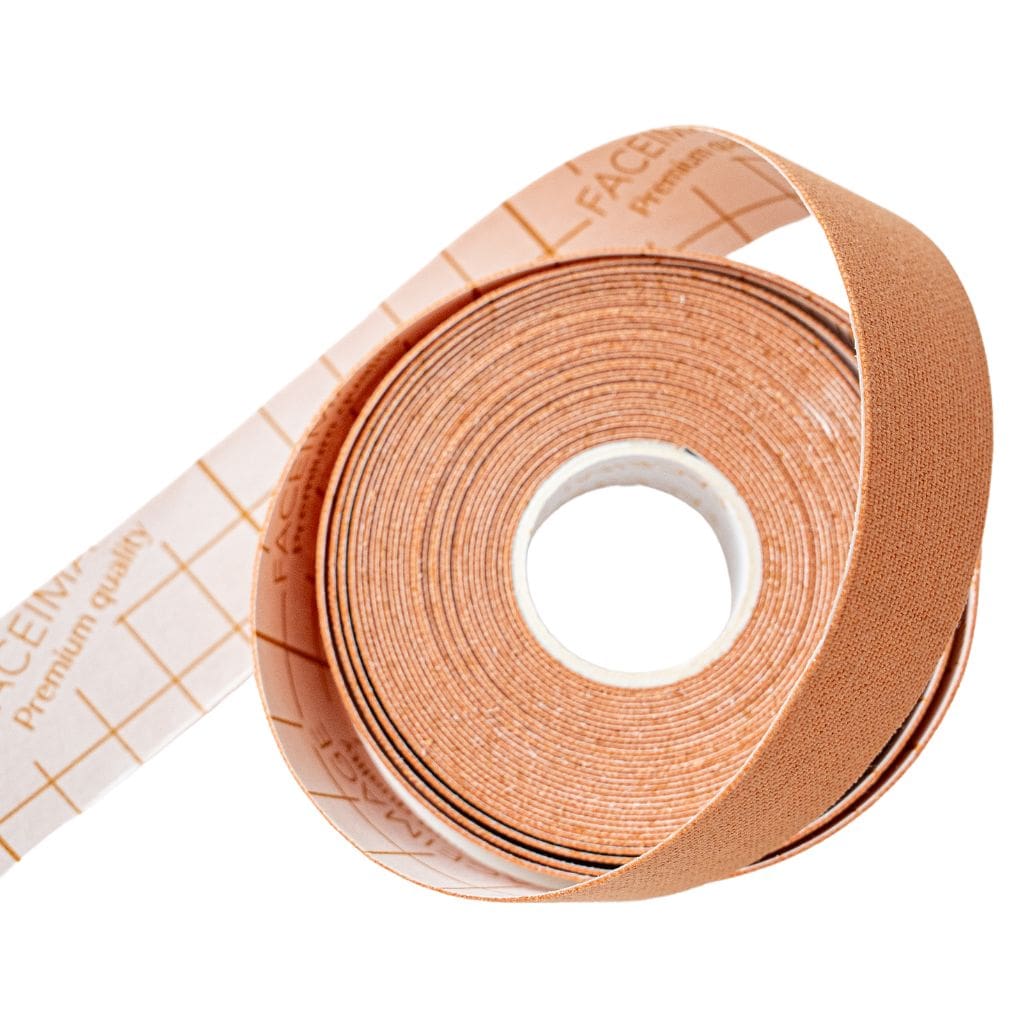 Faceimage kinesioteippi kasvoille Regular - Beige