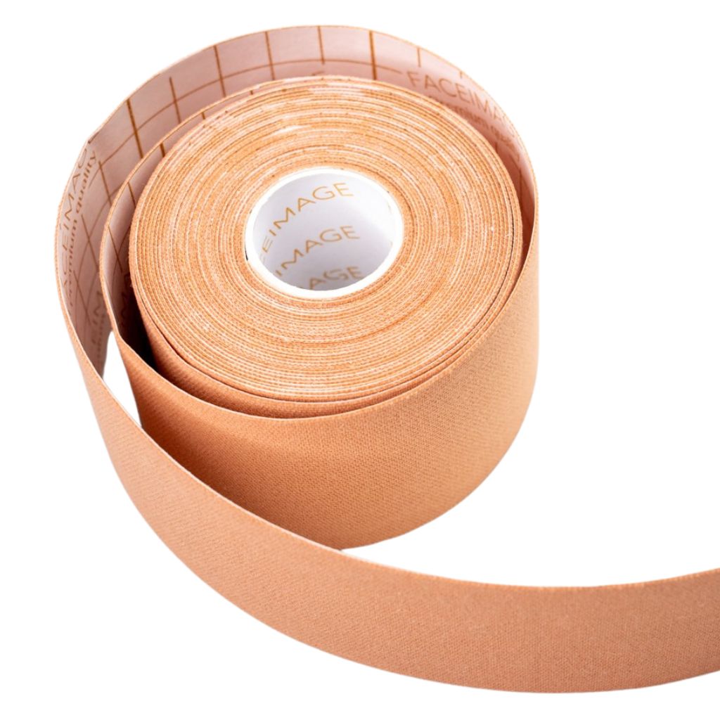 Faceimage kinesioteippi kasvoille Regular - Beige