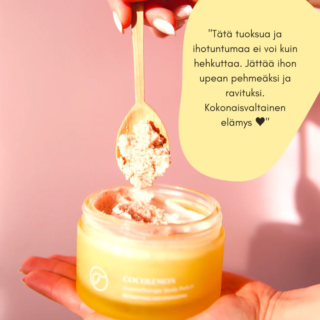 Flow Cosmetics Aromaterapeuttinen vartalokuorinta Coco Lemon 200ml