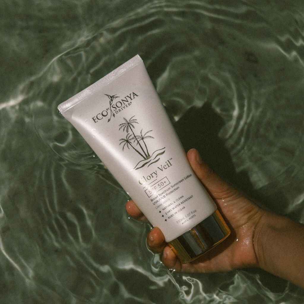 Fysikaalinen aurinkosuoja Eco by Sonya Glory Veil SPF 50+, 150ml