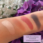 INIKA Organic Eyeshadow Quad luomiväripaletti Flowers