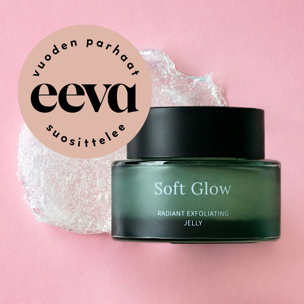Kasvojen kuorinta Usva Soft Glow Radiant Exfoliating Jelly 50ml
