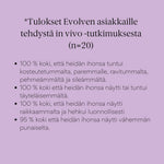 Kasvonaamio Evolve Intense Hydrating Mask testiryhmän in-vivo tutkimus