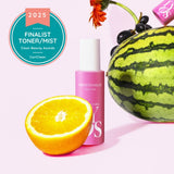 Kasvovesi LYOS Moistaholic Face Mist Clean Beauty Awarwds finalist 2025