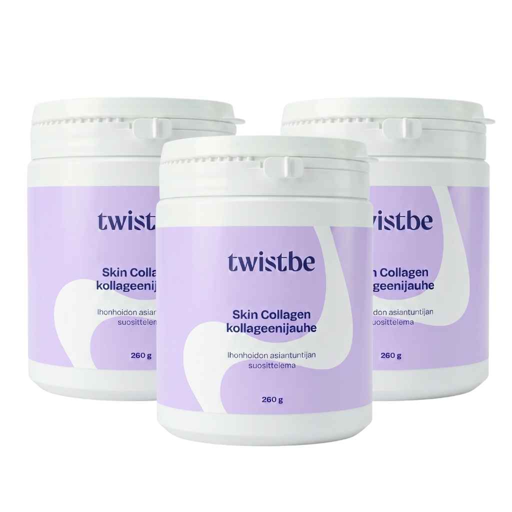 Kollageenijauhe Twistbe Skin Collagen 3 x 260g