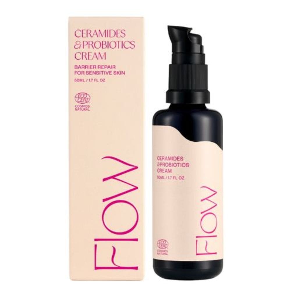 Kosteusvoide Flow Cosmetics Ceramides & Probiotics Cream 50ml