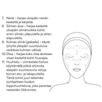 NUORI Caressing Facial Brush kasvoharja köyttö ohje