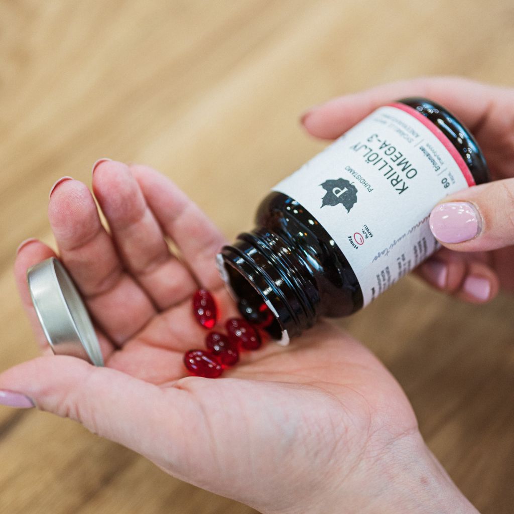 Puhdistamo Krilliöljy Omega-3
