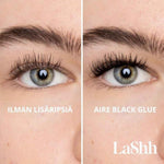 Ripsitupsut LaShh Aire (musta liima)