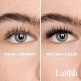 Ripsitupsut LaShh Aire (musta liima)