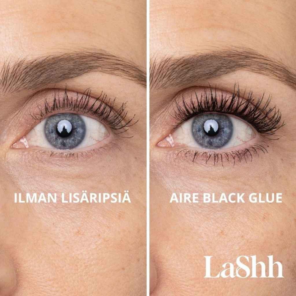 Ripsitupsut LaShh Aire Easy Mix (musta liima)