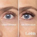 Ripsitupsut LaShh Aire Easy Mix (musta liima)