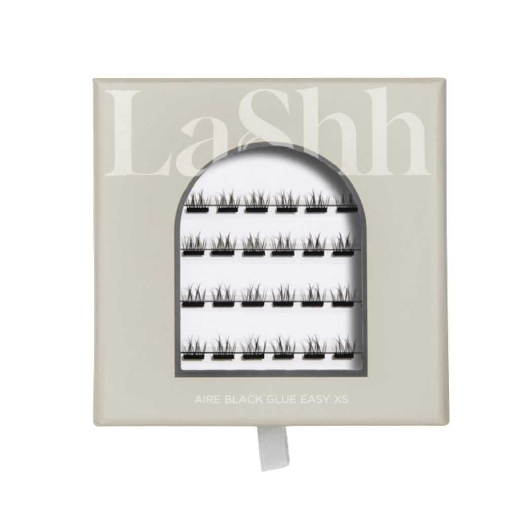Ripsitupsut LaShh Aire XS, musta liima