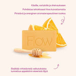 Sheivaussaippua Flow Cosmetics Orange & Honey Soap Bar