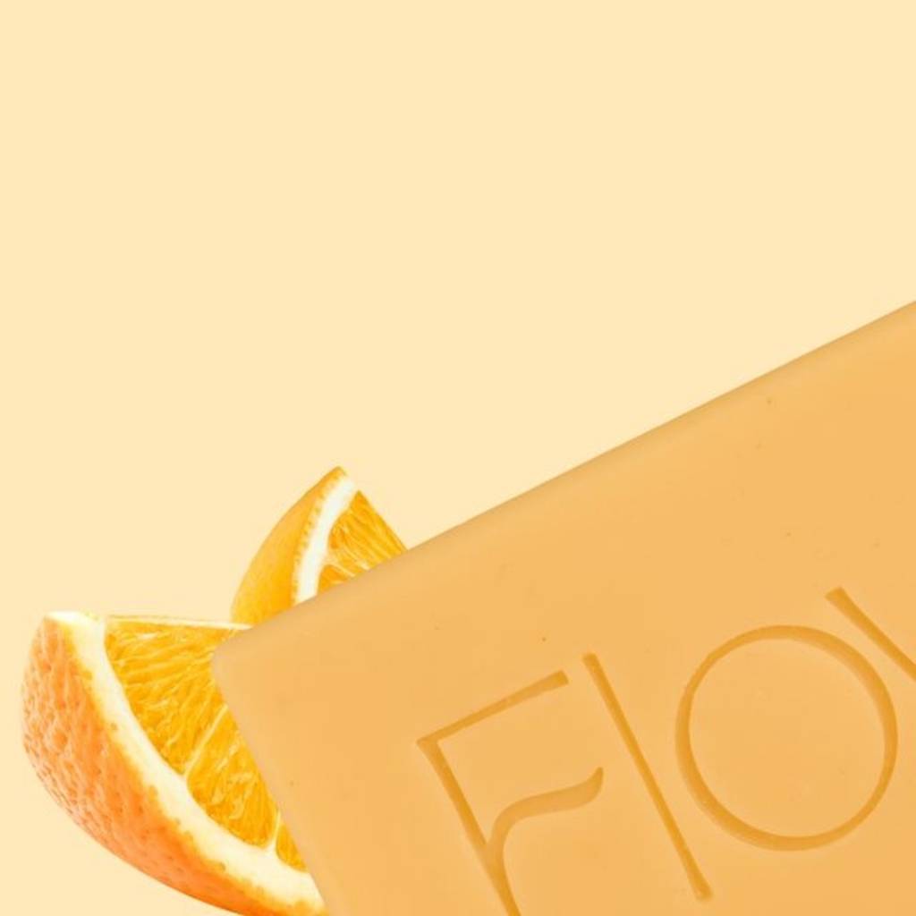 Sheivaussaippua Flow Cosmetics Orange & Honey Soap Bar