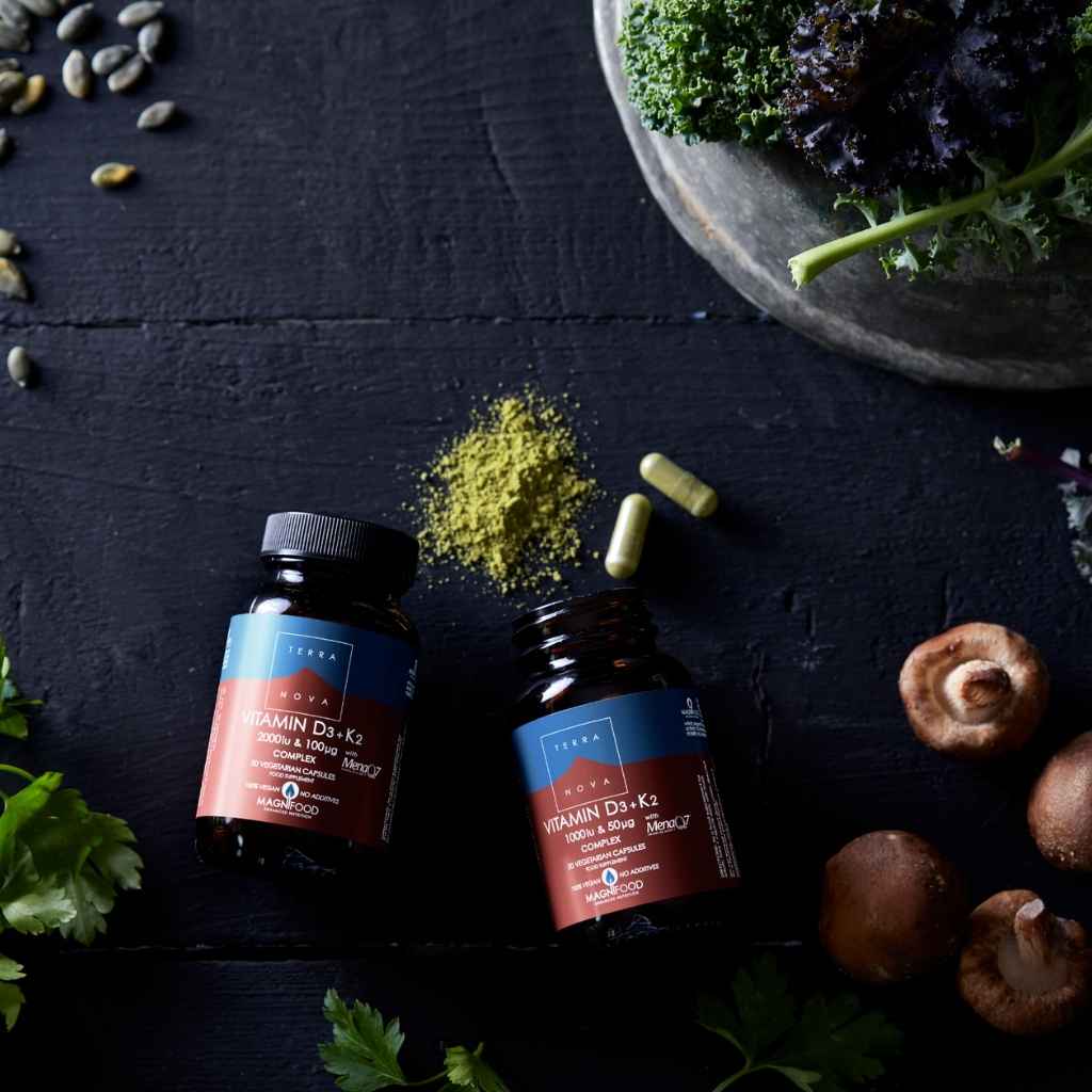Terranova D3-vitamiini 50ug, 50 kaps.