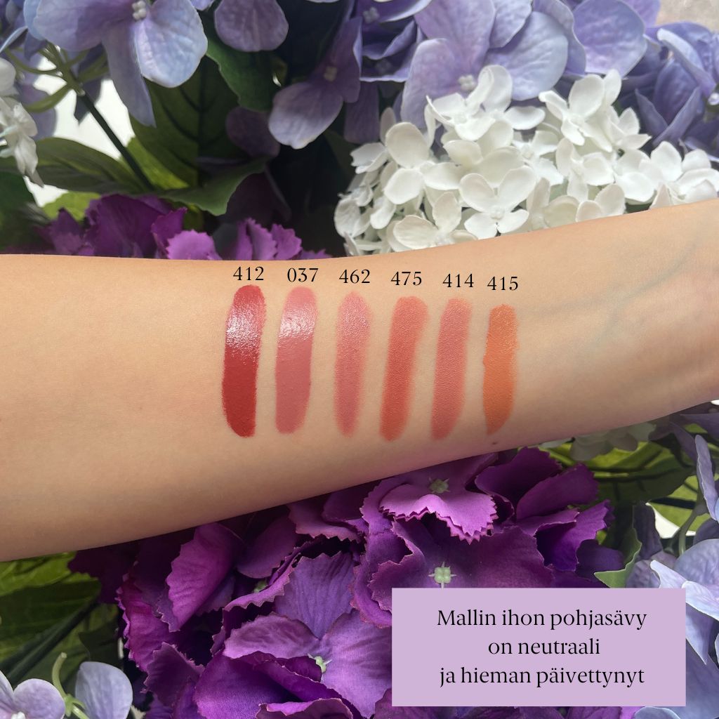 Vaaleanpunainen huulipuna Zao Lip Polish 037 Rosewood