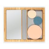 Zao Bamboo Box meikkipaletti M koko auki