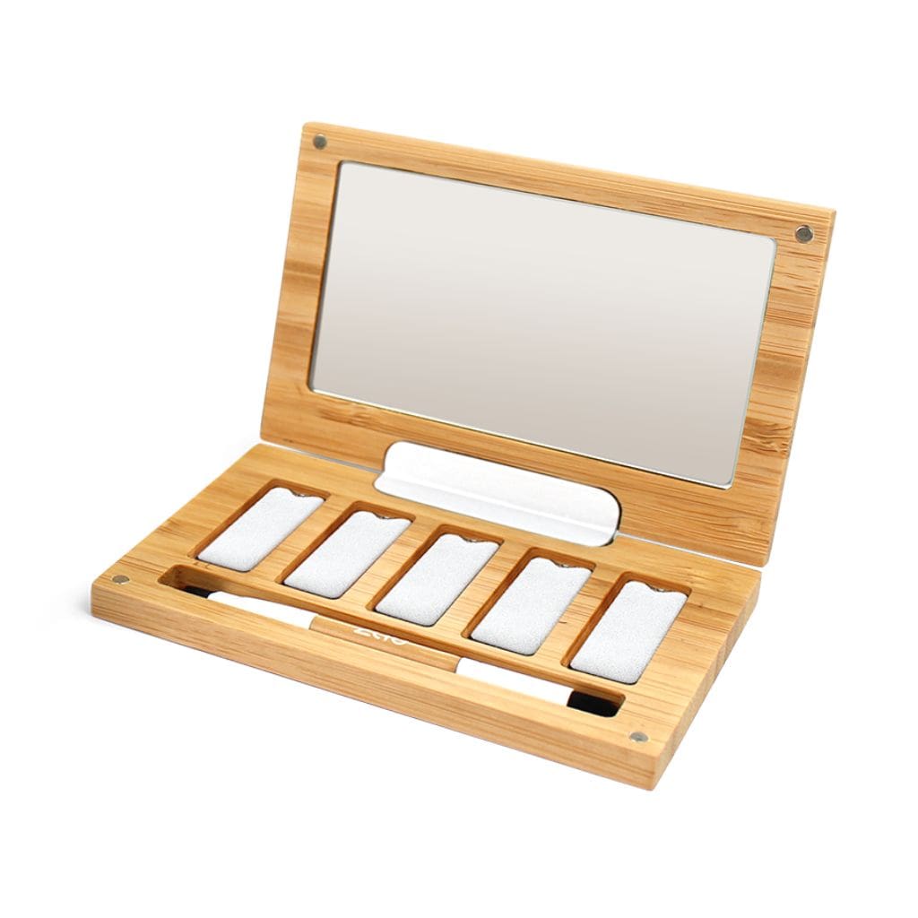 Zao Bamboo Box meikkipaletti 5 luomivärin paletti