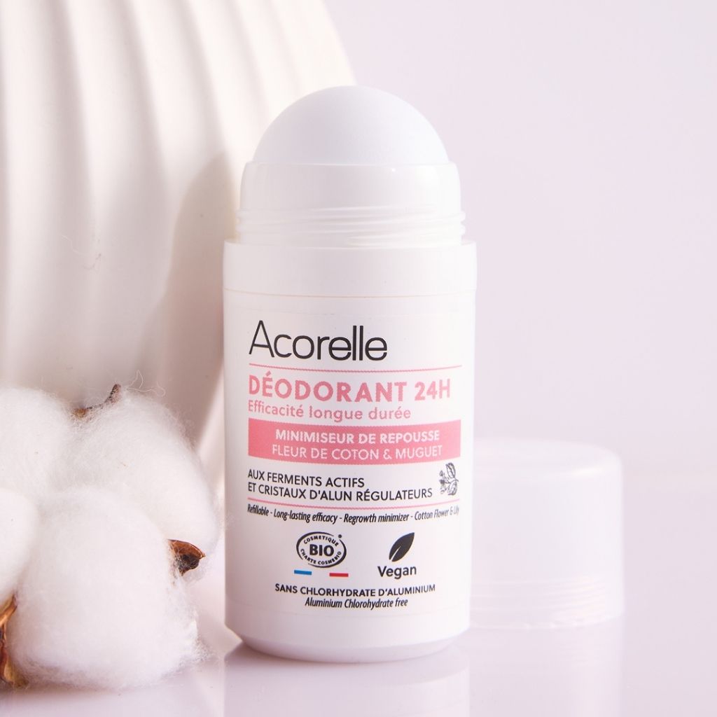 Deodorantti Acorelle Cotton Flower roll-on 50ml