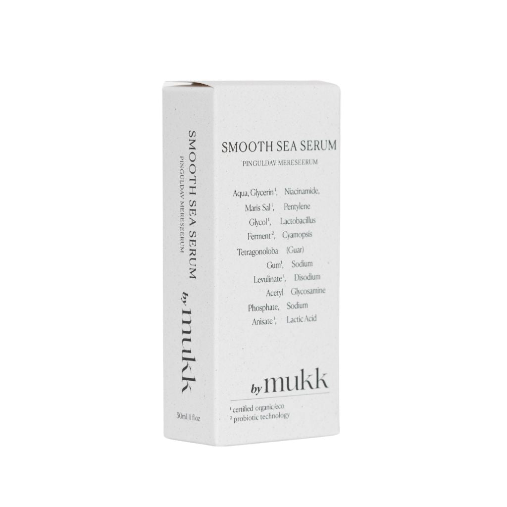 by mukk Smooth Sea Serum pakkaus