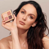 INIKA Organic Eyeshadow Quad luomiväripaletti Flowers