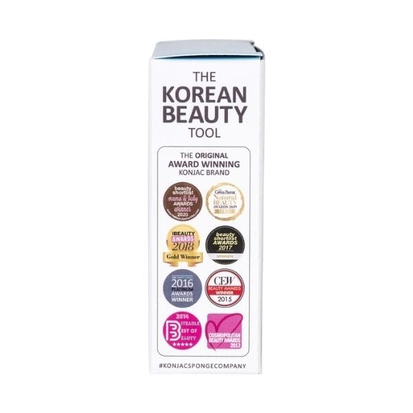 Paras ja palkittu The Konjac Sponge Company konjac sieni Bamboo Charcoal Vera